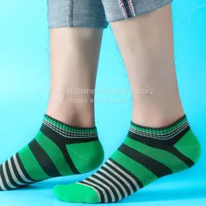 Stripe Cotton Socks Supplier ,China OEM Cotton Socks ,ODM Cotton Socks Manufacturer thumbnail-3