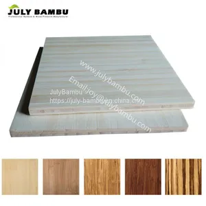 JulyBambu 100% Solid Bamboo Board Natural 6 to 12mm Bamboo Panel for Table Top thumbnail-4