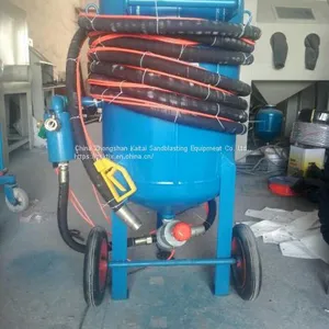 Travelling Sandblasting Machine，Dry Spray and Wet Spray Conversion thumbnail-1