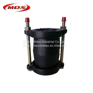 ISO2531/EN545 Ductile Cast Iron di Gibault Coupling for PVC Pipe/ Steel Pipe/ AC Pipe thumbnail-5