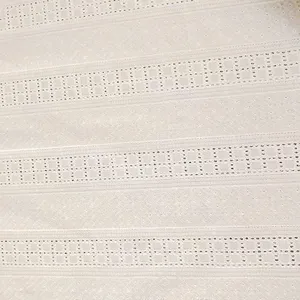 Indian Cotton Voile Chiffon Embroidery Fabric thumbnail-1
