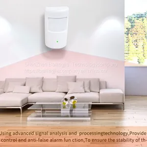 Wireless PIR Detector Smart Motion Sensor Wireless PIR Motion Detector For Smart House thumbnail-5