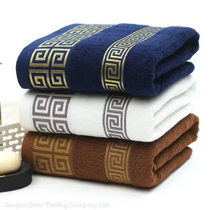 100% Cotton High Quality Luxury Soft Embroidered Hotel Towels thumbnail-1