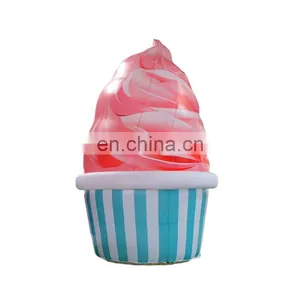 Giant Inflatable Sweet Canister , Inflatable Ice Cream Vert Cartoon Model For Advertisement Promotion ,Shop thumbnail-2