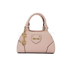 New Arrival Anti-theft Double Zip Top Handles Trapezoid Mini Satchel Bags for Women thumbnail-3