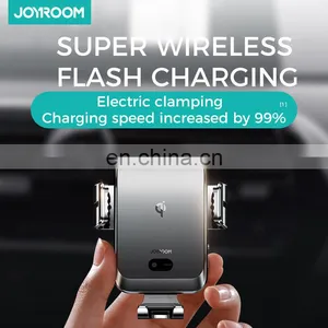 Joyroom Wireless Charger Automatic Sensor Mobile Phone Holder for Car Air Vent 15W Quick Charging thumbnail-4