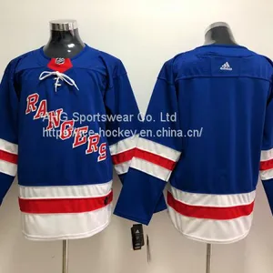 New York Rangers Blank Blue Jersey thumbnail-1