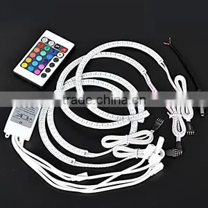 RGB E36 5050SMD Ring Angel Eyes Multi Color Ring With Controller thumbnail-2