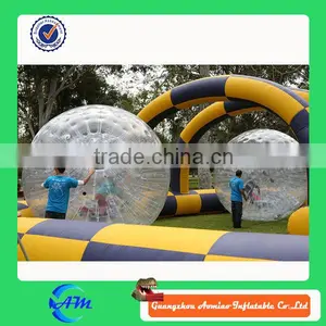 Human Body TUP/PVC Inflatable Zorbing Ball for Sale thumbnail-1
