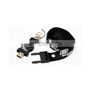 Business Gift Factory Lanyard USB Flash Drive 8GB 16GB Lanyard USB Memory thumbnail-2