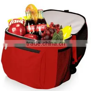 Insulated Beauty Red Waterproof Cooler Bag thumbnail-4