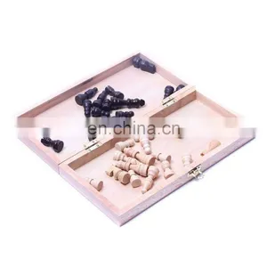 Beautiful Wooden Chess Set Board Game thumbnail-3