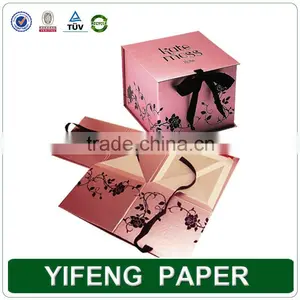 Foldable Cardboard Hard Magnetic Gift Box With Magnet Closure thumbnail-4