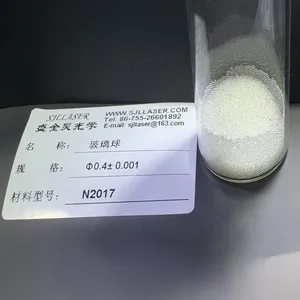 High Precision 0.4mm +/-0.001mm N2017 Optical Glass Ball Lens Spherical Beads thumbnail-2