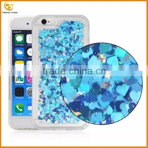Soft Tpu Love Heart Liquid Case Cover for Iphone 6 6s thumbnail-2