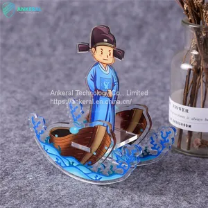 Low MOQ Acrylic Cartoon Figure Display Holder 2021 Best Promotional Items for Anime Fans thumbnail-1