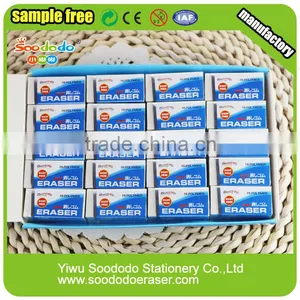 White Office Stationery Item/eraser Set thumbnail-1
