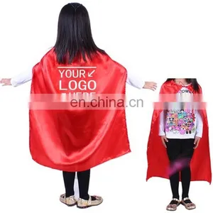 Wholesale Custom Printed Super Hero Kids Capes for Giveaway thumbnail-2