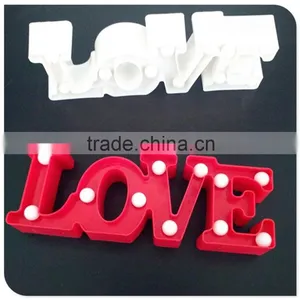 Led Red "love" Motif Novel Holiday Light thumbnail-1
