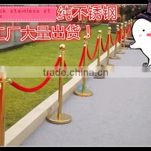 Golden Barriers-crowd Control Posts-queue Stand-crowd Control Posts-queue Rope Barrier thumbnail-1