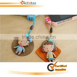Silicone Cell Phone Anti- Dust t Brush thumbnail-1