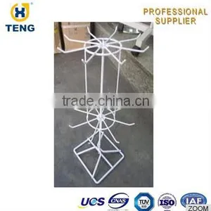 Portable 2 Tiers Rotating Jewelry Display Rack thumbnail-1