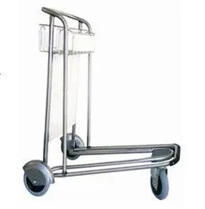 TSST-15 Airport Trolley 3 Wheels Airport Luggage Trolley 3 Wheels Portable Mobile Airport Trolley With Brake thumbnail-3