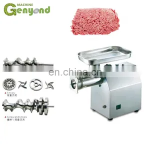 Factory Shanghai Meat Grinder Bowl Cutter Vacuum Stuffer Smoking Oven Automatic Sausage Production Line Making Machine Price thumbnail-3