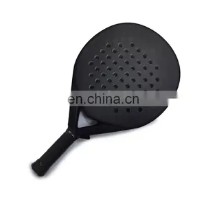 Wholesale Factory Carbon Fiber 3K 12K 18K Soft EVA Professional Carbon Padel Tennis Rackets thumbnail-4