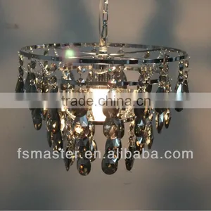 2013 New Design White Shell Crystal Aluminium Pendant Light for Restuarant thumbnail-1