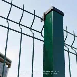 BEST Wire Mesh Fence Manufacturer PE Coated and PVC Coated Welded Wire Fencing Curvy Welded Wire Mesh Fence/BOLI WIRE MESH QUALITY WELDED WIRE FENCING thumbnail-1