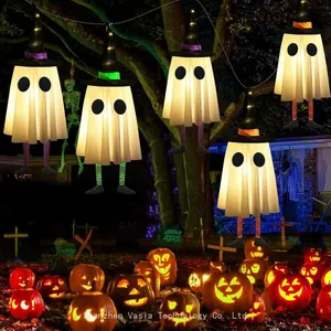 Factory-Supplied LED Ghost Hangers - Witch Hat Design for Halloween Wholesale thumbnail-1