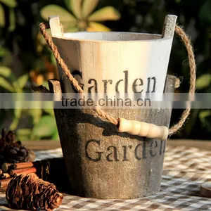 Cheap Eco-friendly Wood Flower Box Flower Pot for Sale thumbnail-3