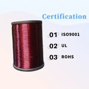 Enamelled Aluminium Wire Round Type Dia 0.2-6.0mm H Class Enamelled Wire Manufacturer Turkey thumbnail-2