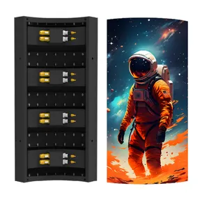 Outdoor Waterproof 800x800mm LED Display Screen With Diagonal Mounting Support Easy Maintenance and Installation thumbnail-1