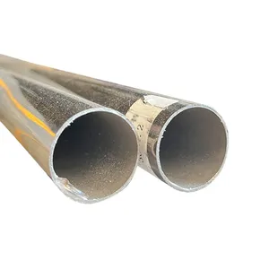 201 304 304L 316 316L Round Oval Stainless Steel Welded Muffler Pipe Motorcycle Seamless Steel Pipes thumbnail-3