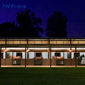 14FT Luxury Portable Horse Stall - Eco-Friendly Shelter & Customizable Barn thumbnail-5