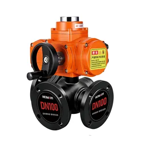 Flange Type Modulating 3‑way Ball Valve for Heating Heat‑exchange Unit thumbnail-2