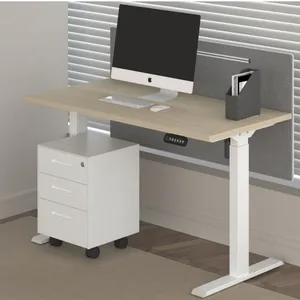 Standing Desk- Adjustable Hand Lift Table Frame for Home Office - Linear Actuator for Enhanced Comfort & Productivity - Modern Living Room Furniture thumbnail-3