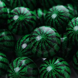 Factory Wholesale Various Design Watermelon Bouncy Toy Rubber Balls thumbnail-4