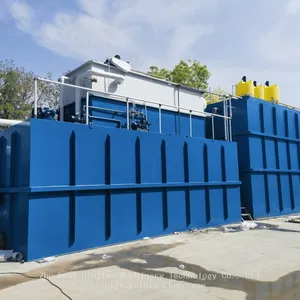 Turnkey Integrated Sewage Treatment Plant With MBR/A2O Process for Rural and Community Wastewater thumbnail-1