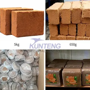 Block Making Machine Cocopeat Brick Forming Machinery EPC thumbnail-4