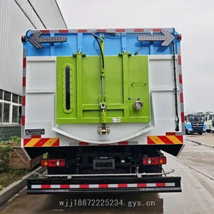 Dongfeng Huashen t5 New Energy Washing and Sweeping Vehicle, Total Mass 18,000kg Pure Electric Washing and Sweeping Vehicle thumbnail-4