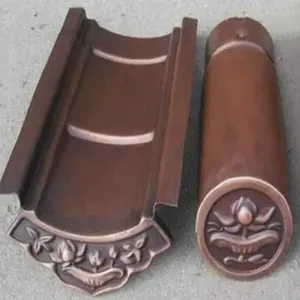 16oz Copper Roofing Panels 24 Gauge Pre-Patinated for Longevity thumbnail-5