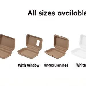 100% Recycled Pulp Soap Box, Soap Holder,manmade Eco Pack With Window Display thumbnail-1