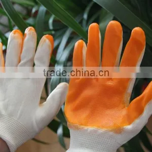 Cheapest Price Pvc Dipping Safety Gloves With 13 Gauge Polyester thumbnail-1