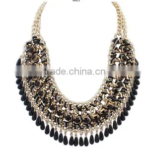 Fashion Necklaces 2016 Necklaces Jewelry Type Latest Design Beads Necklace Statement Necklaces thumbnail-3