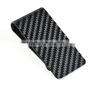 Cool Mini Carbon Fiber Money Clip Holder thumbnail-2