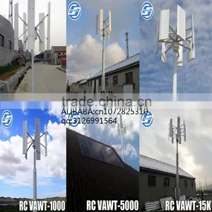 2015 Micro Wind Generator Hydrogen Fuel Cell Electric Generating Windmills for Sale 300w~200kw/200000w Small Wind Turbine thumbnail-4