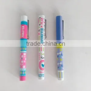 Promotional Ball Pen Plastic Pink Style Ballpen thumbnail-1